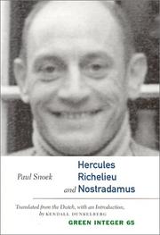 Cover of: Hercules, Richelieu and Nostradamus (Green Integer Books)