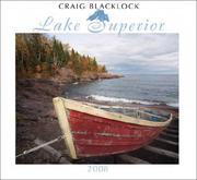 Cover of: Lake Superior 2008 Calendar by Craig Blacklock