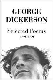 Cover of: Selected poems, 1959-1999