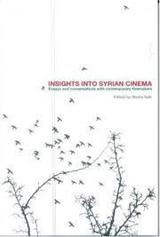 Cover of: Insights into Syrian Cinema by Rasha Salti