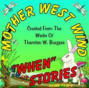 Cover of: Vol.#3 Mother West Wind When Stories | Thornton W. Burgess