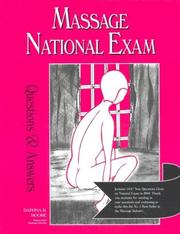 Massage National Exam by Daphna R. Moore