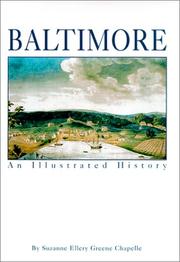 Cover of: Baltimore by Suzanne Ellery Greene Chapelle, Suzanne Ellery Greene Chapelle