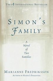 Cover of: Simon's family by Marianne Fredriksson