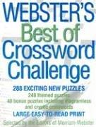 Cover of: Webster's Best Of Crossword Challenge by Merriam-Webster