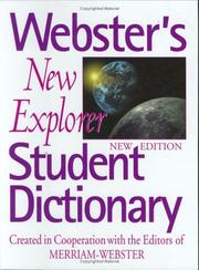 Cover of: Webster's New Explorer Student Dictionary