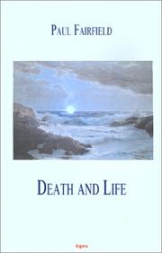 Cover of: Death and Life