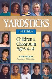 Cover of: Yardsticks by Chip Wood