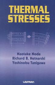 Cover of: Thermal Stresses