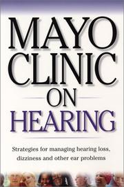 Cover of: Mayo Clinic On Hearing by Wayne Olsen