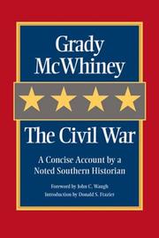 Cover of: The Civil War: a concise account by a noted Southern historian