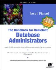 Cover of: The Handbook for Reluctant Database Administrators