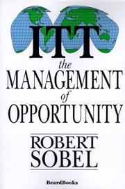 Cover of: ITT by Robert Sobel