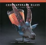 Cover of: Contemporary glass: color, light & form