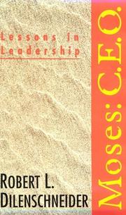 Cover of: Moses, CEO: lessons in leadership
