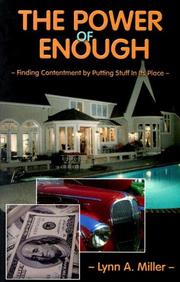 Cover of: The Power Of Enough by Lynn A. Miller