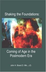 Cover of: Shaking the Foundations