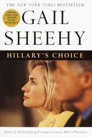 Cover of: Hillary's choice by Gail Sheehy