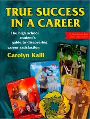 Cover of: True Success In A Career