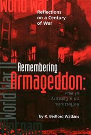 Cover of: Remembering Armageddon by R. Bedford Watkins