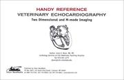 Cover of: Handy Reference Cards for Veterinary Echocardiography