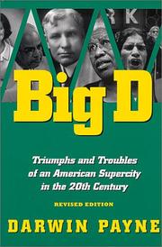 Cover of: Big D by Darwin Payne