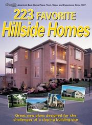 Cover of: 223 favorite hillside homes. by Garlinghouse Company