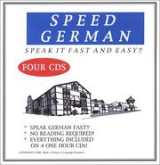 Cover of: Speed German (4 One-Hour CDs)