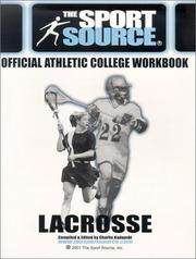 Cover of: Official College Planning Workbook-Lacrosse (Sport Source)