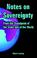 Cover of: Notes on Sovereignty