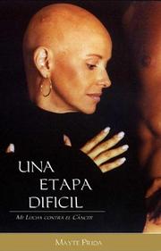 Cover of: Una Etapa Dificil by Mayte Prida, Mayte Prida