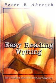 Cover of: Easy Reading Writing: Easy Reading About Writing Easy Reading