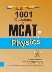 Cover of: Examkrackers: 1001 Questions in MCAT in Physics