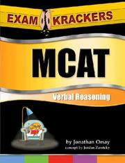 Cover of: Examkrackers McAt Verbal Reasoning and Math (Examkrackers) by Jonathan Orsay, Jonathan Orsay