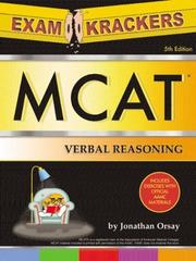 Cover of: Examkrackers McAt Verbal Reasoning and Math (Examkrackers)