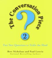 Cover of: The conversation piece 2: (a new generation of questions)