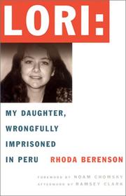 Cover of: Lori  by Rhoda Berenson, Ramsey Clark, Noam Chomsky