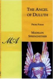 Cover of: Angel of Duluth by Madelon Sprengnether