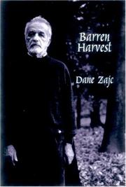 Cover of: Barren harvest: selected poems