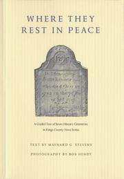 Where they rest in peace by Maynard G. Stevens