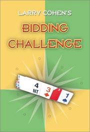 Cover of: Larry Cohen's Bidding Challenge