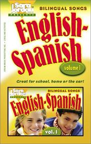 Cover of: Bilingual Songs: English - Spanish vol. 1 cassette/book (Bilingual Songs)