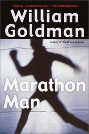 Cover of: Marathon man by William Goldman