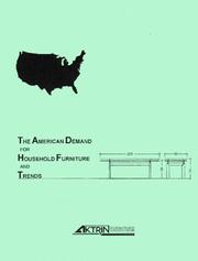The American demand for household furniture and trends by Thomas W. McCormack