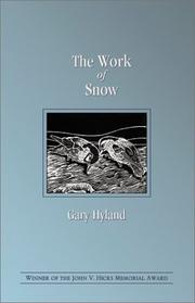 Cover of: The work of snow