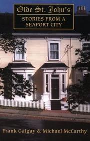 Cover of: Olde St. John's by Frank Galgay