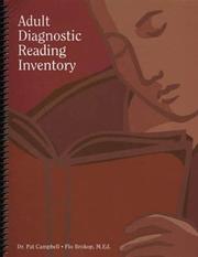 Cover of: Adult Diagnostic Reading Inventory (ADRI)