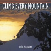 Cover of: Climb Every Mountain by Colin Monteath