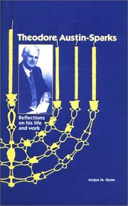 Cover of: Theodore Austin Sparks: Reflections on His Life and Work