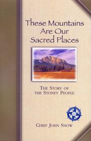 These Mountains are Our Sacred Places by Chief John Snow